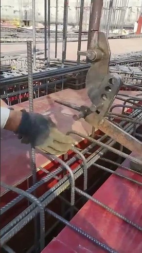 Safety and Efficiency in Rebar Construction: Standardized Operations with Tools