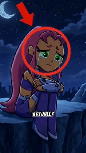 Starfire’s Smile Hides a Dark Truth… 😭 #shorts