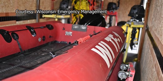 Emergency crews from Wisconsin travel down to Texas to help search efforts