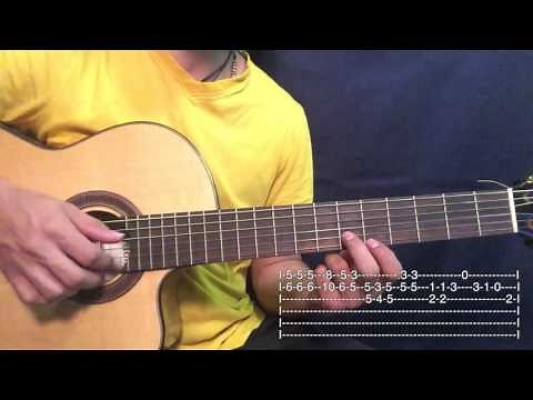Condor Pasa - Peruvian Yaravi Tutorial/How to play on guitar
