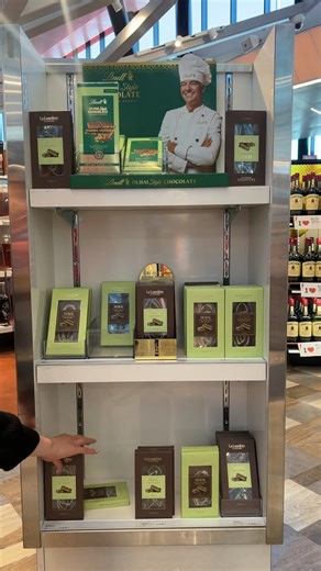 Dubai Chocolate has officially landed at Boston Duty Free just in time for International Chocolate Day! 🍫 This luxe treat is a global favorite for its rich flavors, and now it’s flying off the shelves at BOS! Grab yours before you have to say Du-BYE to your chance to try it. | Boston Logan International Airport