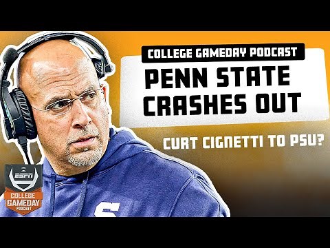 James Franklin Out at Penn State: A Firing Unlike Any Other | College GameDay Podcast