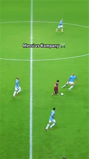 Kompany Stops Messi DEAD with One of the Best Tackles Ever 👀