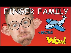 Finger Family | Wheels on the bus + MORE English Songs and Stories for Kids from Steve and Maggie
