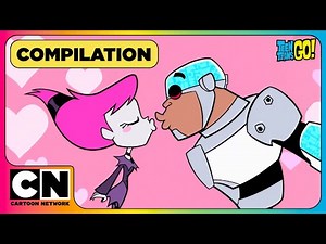 🤖 💕 Cyborg and Jinx Are in LOVE! 🥰 | Teen Titans Go! | Cartoon Network Asia