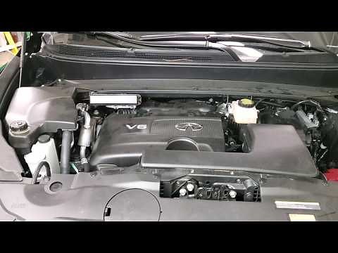 2013 To 2020 Infiniti QX60 - VQ35DE 3.5L V6 Engine - Oil Dipstick Location - Check Oil Level