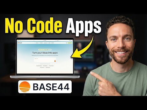 How To Build An App With Base44 (AI App Builder)