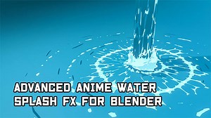 Blender 使用、アニメ調の 水しぶきの作成（データダウンロード/ ※英語ムービー） | 3dtotal 日本語オフィシャルサイト