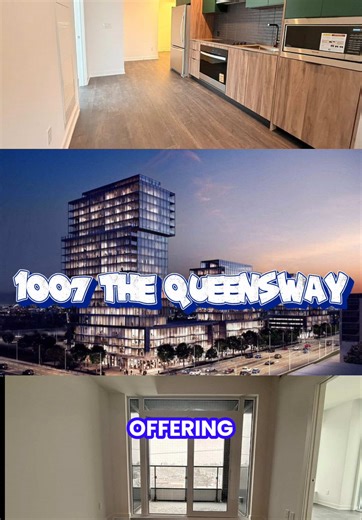 ✨ Brand New Two-Bedroom at The Verge Condos 📍 1007 The Queensway Toronto (Islington-City Centre West), ON For Lease: $2,600/month 🛏️ 2 Bedrooms 🛁 2 Bathrooms 🚙 1 Parking Spot 📐 730 Sq.Ft. of Modern Living Space 🌟 Brand New Unit w/ Contemporary Finishes 🍽️ Sleek Kitchen w/ Built-In Appliances & Quartz Countertops 🪟 Bright Living/Dining Area w/ Floor-to-Ceiling Windows 🛏️ Spacious Primary Bedroom w/ Large Closet & Floor-to-Ceiling Windows 🏋️ State-of-the-Art Amenities incl. Fitness Centr
