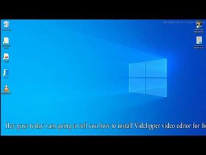 How to download Vidclipper video editor for free in any windows