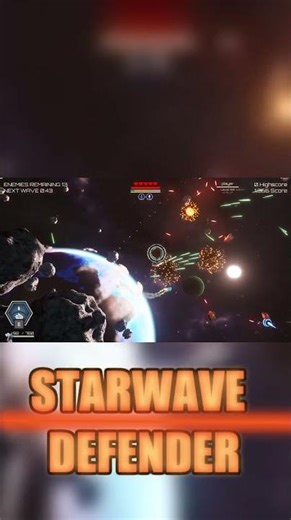 Starwave Defender Gameplay