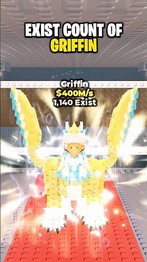 REAL GRIFFIN EXIST COUNT 🤯 | ROBLOX STEAL A BRAINROT #roblox #stealabrainrot #trading