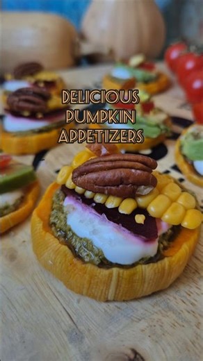 Delicious Pumpkin Appetizers 🎃 #soulfeedingkitchen#pumpkin #pumpkinrecipe#pumpkinrecipes #easyrecipe