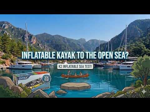 Exploring Hidden Bays with Intex Excursion Pro K2 | Fethiye Blue Lagoon.
