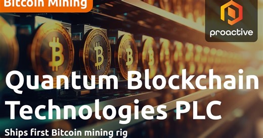 Quantum Blockchain Technologies CEO on bitcoin mining rig milestone, next steps 