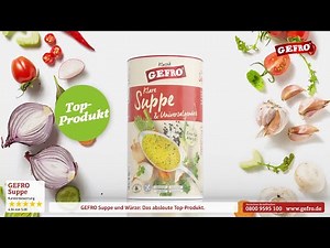 GEFRO Suppe - Gemüsebrühe & Universalgewürz