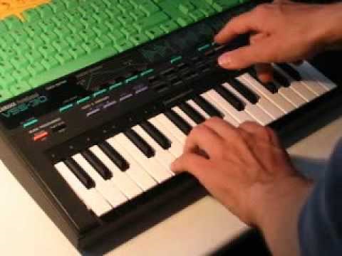 TOY #3 YAMAHA VSS-30 Sampling Keyboard (original, not circuit bent) HQ DEMO