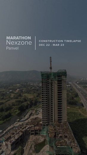 The construction at Marathon Nexzone is progressing at a rapid pace. Watch this construction time lapse video to see the impressive pace and scale of development as it takes shape. ....#construction #timelapse #timelapsvideo #constructionprogress #building #progressvideo #towergoals #marathonrealty #nexzone #panvel #realestate #realestateinvesting #project #development #videography #marathonnexzone | Marathon Realty