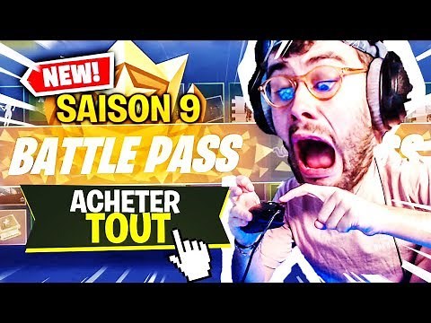 UN PASS DE COMBAT DE FOLIE POUR CETTE SAISON 9 FORTNITE !!