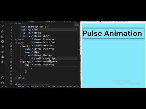 Pulse Animation: Add a Heartbeat to Your Design Pulsing Animation #csstutorial #css3animation
