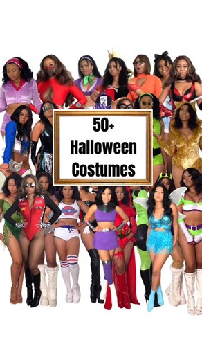50 Halloween costumes 👻🎃 which is your favorite? I bought some these & I diy some of the costumes! #halloweencostume #costume #fashion #fashionstyle #outfit #style #diy #doityourself #explorepage | Iamsimplymorgan