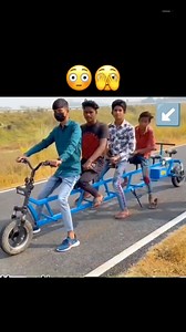 Amazing Long Scooter 🛵 #reels #viral #trending #Amazing #creative | SAMAJ Vlogs