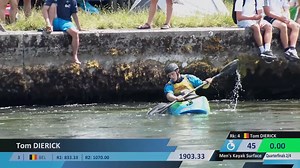 Tom Dierick BEL Men's Kayak Surface Quarterfinal / 2025 ICF Canoe-Kayak Freestyle World Championship | Planet Canoe