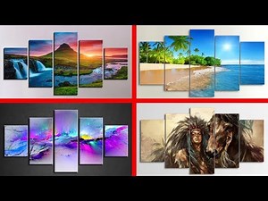 [ Canvas Wall Art ] 5 Piece Multi Panel Wall Art @FabTastic.Co