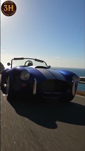 1965 Shelby Cobra 427: The Ultimate V8 American Muscle! 🐍🔥 #classiccars #automobile #musclecar