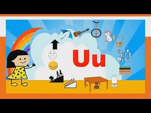 Letter Uu Learn phonics for kids