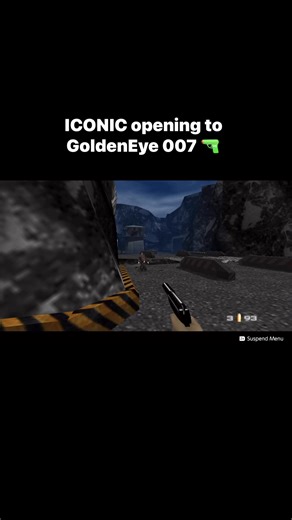 The beginning of the Dam level was an iconic start to Goldeneye 007. #n64 #n64games #JamesBond #GoldenEye007 | N64 Memories