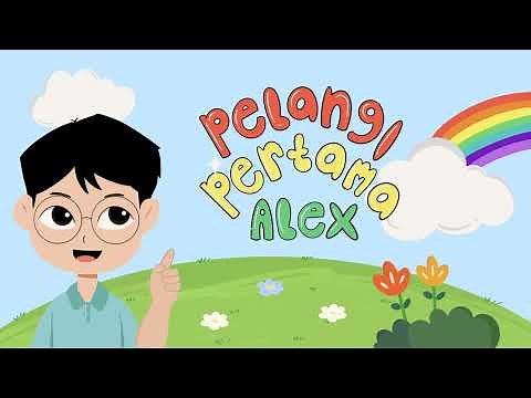 Belajar Proses Terjadinya Pelangi | Pelangi Pertama Alex | Video Edukasi