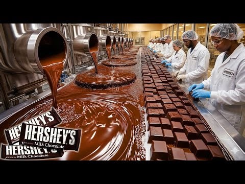 Cocoa to Chocolate Bar: Full Hershey’s Factory Process Explained