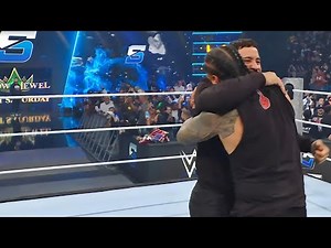 Jey Uso se Une a Roman Reigns y Jimmy Uso & ataca a The Bloodline - WWE SmackDown 25/10/2024 Español