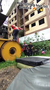 Boy ngilngig high fall practice, 🔥⚔️🤟 SP Action Team stunts training #spactonteam #redlineactiondesign #stuntman #highfall #highlightseveryone | Johnnel Cimafranca