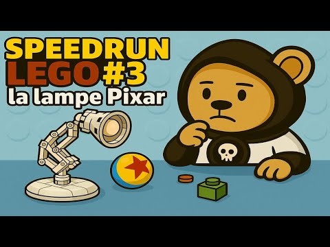 Speedrun LEGO #3 – J’ai monté la lampe Pixar en speedrun… et elle m’a regardé de travers