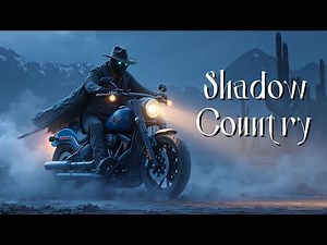 Gothic Country Night Rides & Spooky Western Guitar Shadows