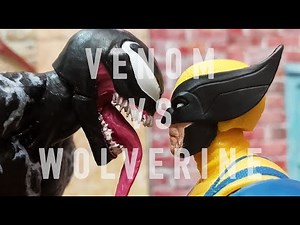 Wolverine vs Venom (STOP MOTION)