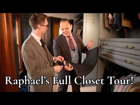 FINALLY! Sven Raphael Schneider's FULL Closet Tour - 367sqft / 34m² of Men's Style!