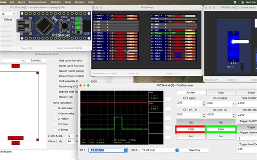 PICsimLab - Programmable IC Simulator Laboratory