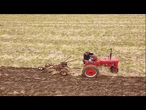 Farmall 200 Plowing