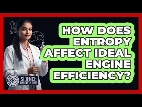 How Does Entropy Affect Ideal Engine Efficiency?