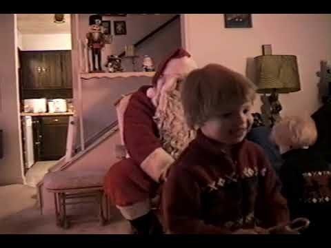 XMAS 2002 SANTA VISIT XMAS DAY