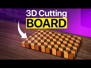 I Made a 3D Cutting Board That Will Blow Your Mind! 🤯 (Easier Than You Think!)