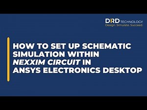 How to Simulate Within Ansys Nexxim Circuit in Ansys Electronics Desktop