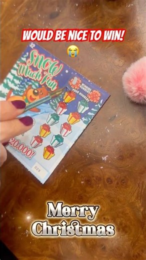 SNOW MUCH FUN from SEATTLE #lottery #walottery #scratchoff #scratchoffticket #scratchers #lotto