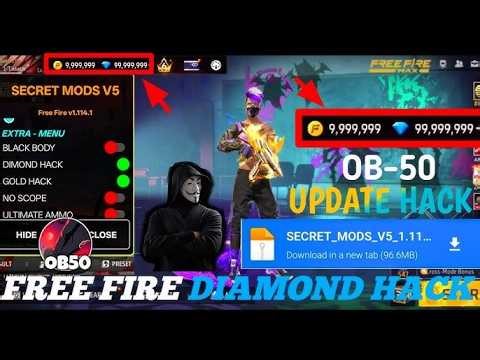 OB53 FREE FIRE MOD MENU 🔥 UNLIMITED DIAMOND HACK 🔥 FF MOD MENU APK 2025