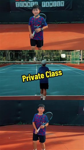 Private Lesson With Coach FiaT 🎾😊 #HowdyTennisFamily #TecnifibreTH #Dever #DeverEnergyGel #WeAreFamily #Tennis #TennisThailand #TennisPlayer #TennisTraining #TennisKids #PrivateLesson