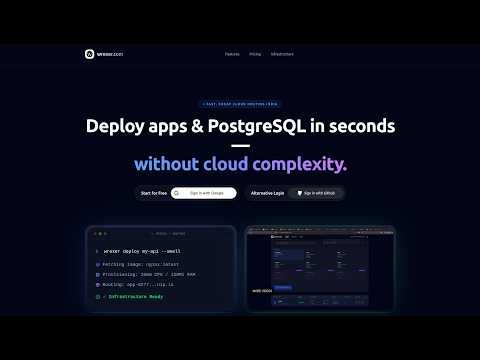 Deploy an App with PostgreSQL in Minutes | Docker + Wrexer PaaS Tutorial