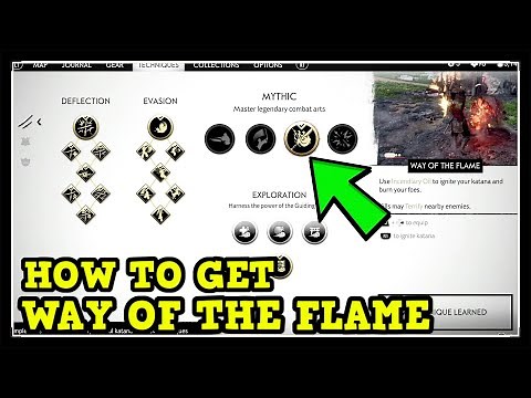 Ghost of Tsushima How to Get Way of the Flame Legendary Combat Art - Mythic Tale Location